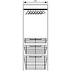 Hardware Resources Satin Nickel Closet Pullout Basket with Slides 16"Dx29"Wx17"H POB1-162917SN